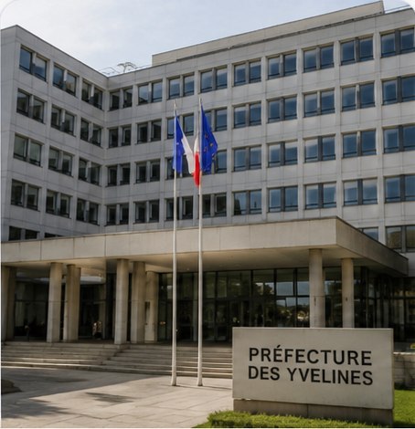 Bâtiment de préfecture en grande couronne